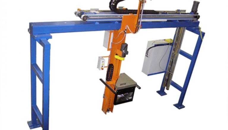 A machine that is used to cut metal.