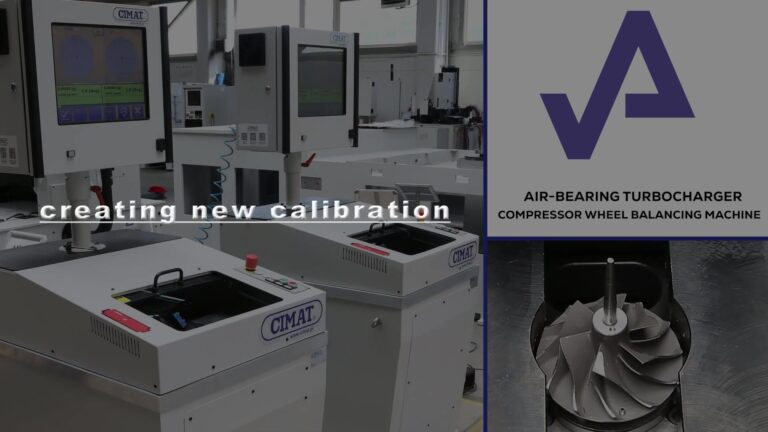 Air-bearing turbocharger compressor wheel balancing machine