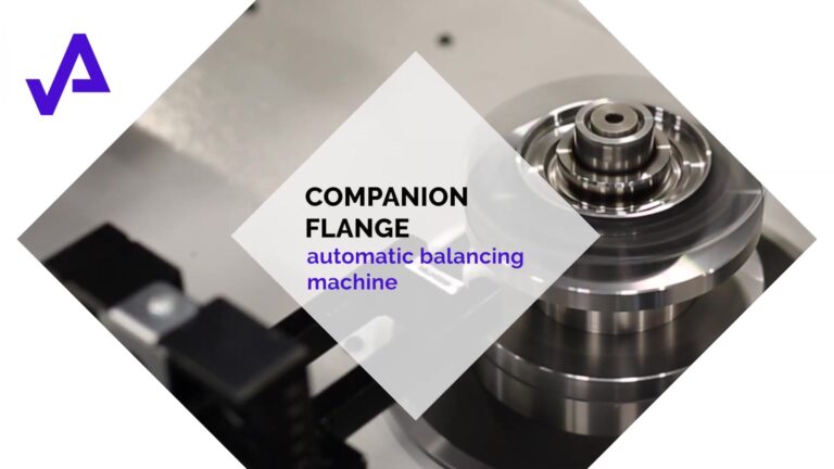 Companion flange automatic balancing machine