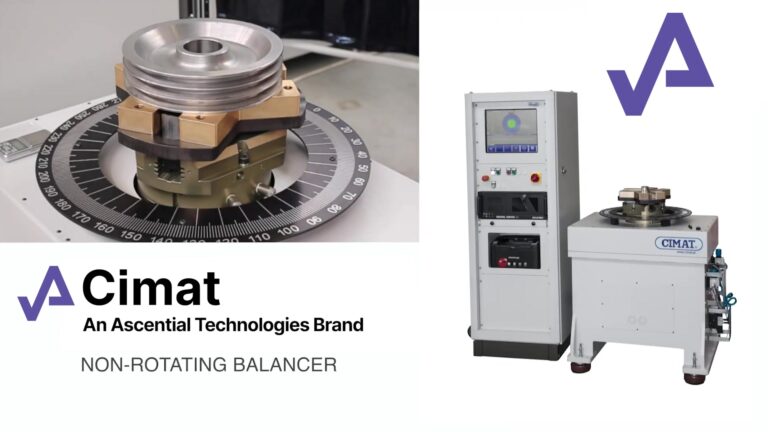 Non-rotating balancing machine