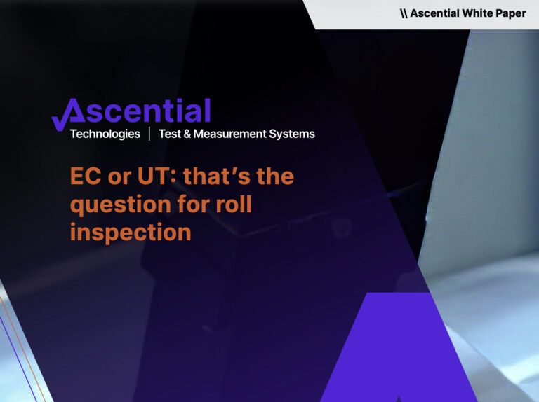 EC or UT: that’s the question for roll inspection