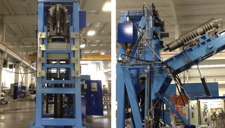 Mining Truck Front Strut with Conveyor Assembly/Test - Image 1