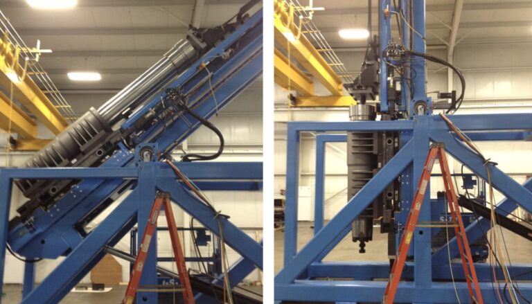 Mining Truck Front Strut with Conveyor Assembly/Test - Image 2