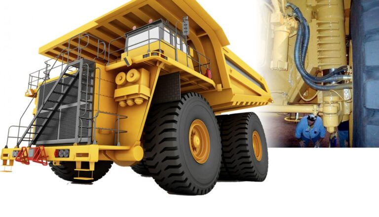 Mining Truck Front Strut with Conveyor Assembly/Test - Image 3