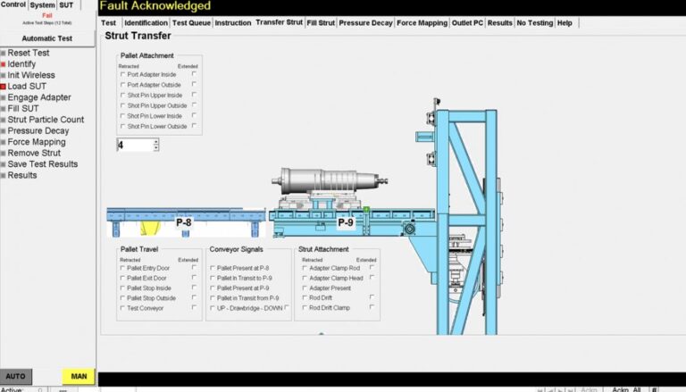 Mining Truck Front Strut with Conveyor Assembly/Test - Image 4