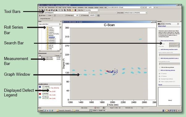 LIRIAS – LISMAR Roll Information and Analyzing Software
