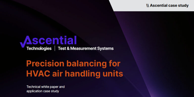 Precision balancing for HVAC air handling units Whitepaper